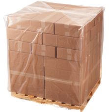 UV-resistant Gusseted Pallet Cover - 1.200+1.200x2.100 mm