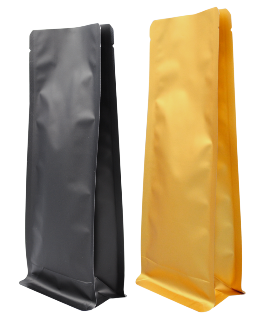 block bottom bags in diffrent colours