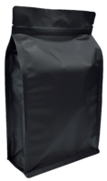 flat bottom bag - black 