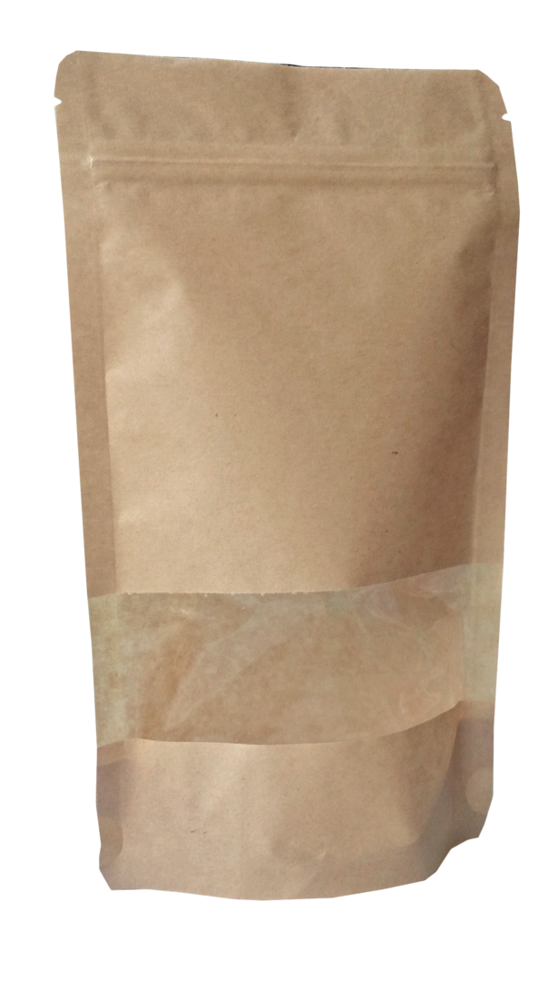Doypack 17x28 Für Lebensmittel Standup Pouch Kraftpapier Standbodenbeutel 
