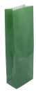 Blockbodenbeutel Grün, 55+30x175 mm