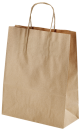 paper handle bag - 22+10x28  cm